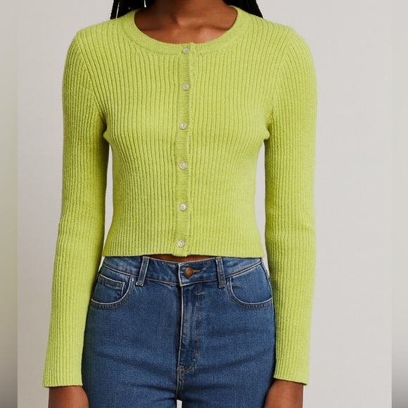 Apparis Brittney Ribbed Cardigan - Picture 1 of 13